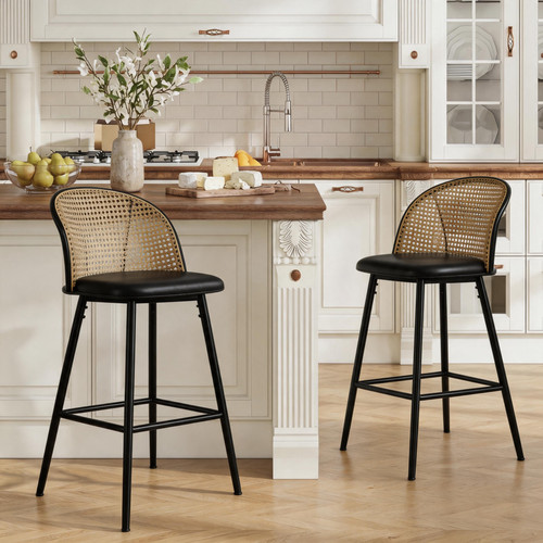 Padded bar stools - stools, set