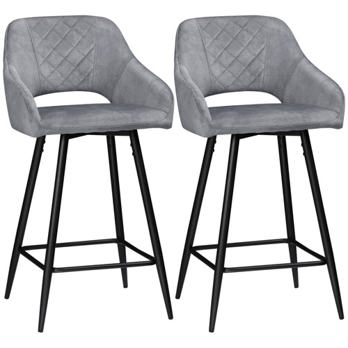Homcom bar stools set - bar,