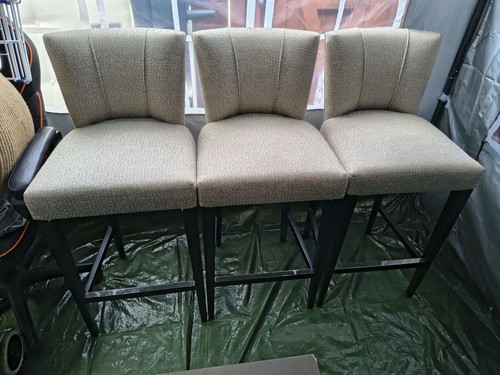 Set cream upholstered bar - 3,