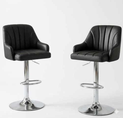 Set leather bar stools - set, 2