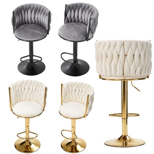 Modern swivel bar stools set - bar,