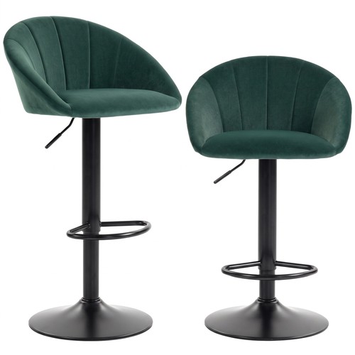 Homcom set velvet - of,