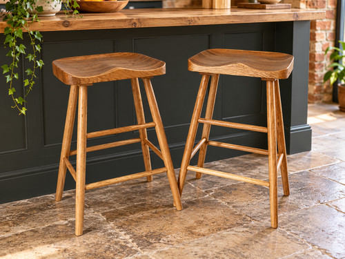 Wooden bar stools solid - stools,