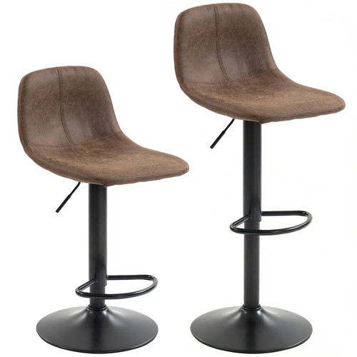 Homcom set swivel bar - set, 2