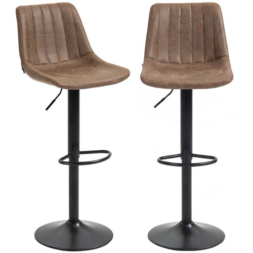 Homcom bar stools set - bar, of