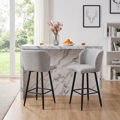 2pcs grey chenille bar - 2pcs,