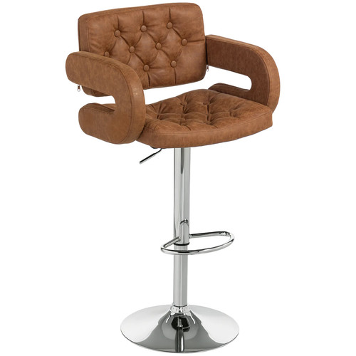 Homcom swivel bar stool - homcom,