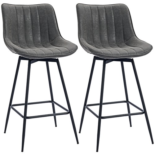Homcom swivel bar - homcom, stools
