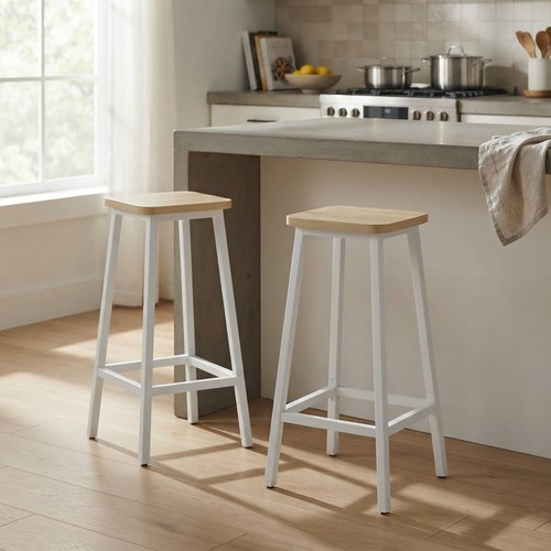 Set wooden bar stools - wooden,