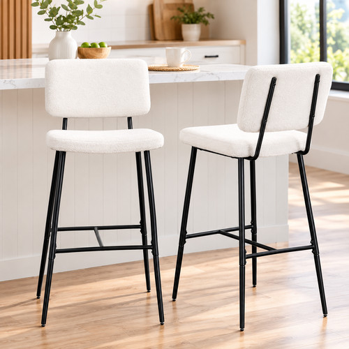 Set beige bar stools - of,