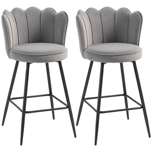 Homcom set barstools with - of,