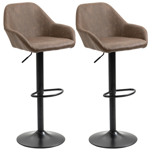 Homcom set swivel bar - set, 2