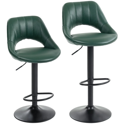 Homcom set faux leather - set, of