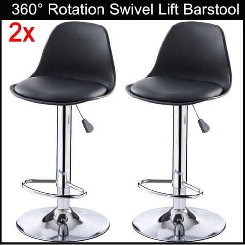 2pcs faux leather - faux, stools