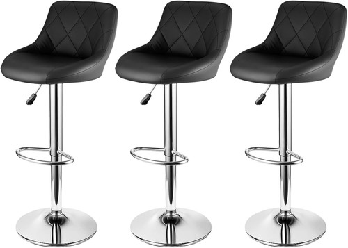 3pcs modern bar stools - modern,