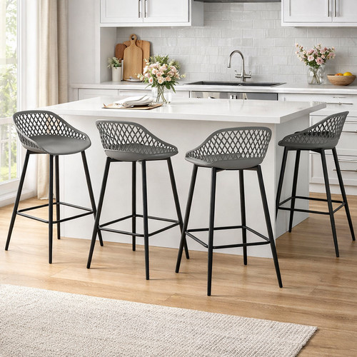 Bar stools set ergonomic - bar, of